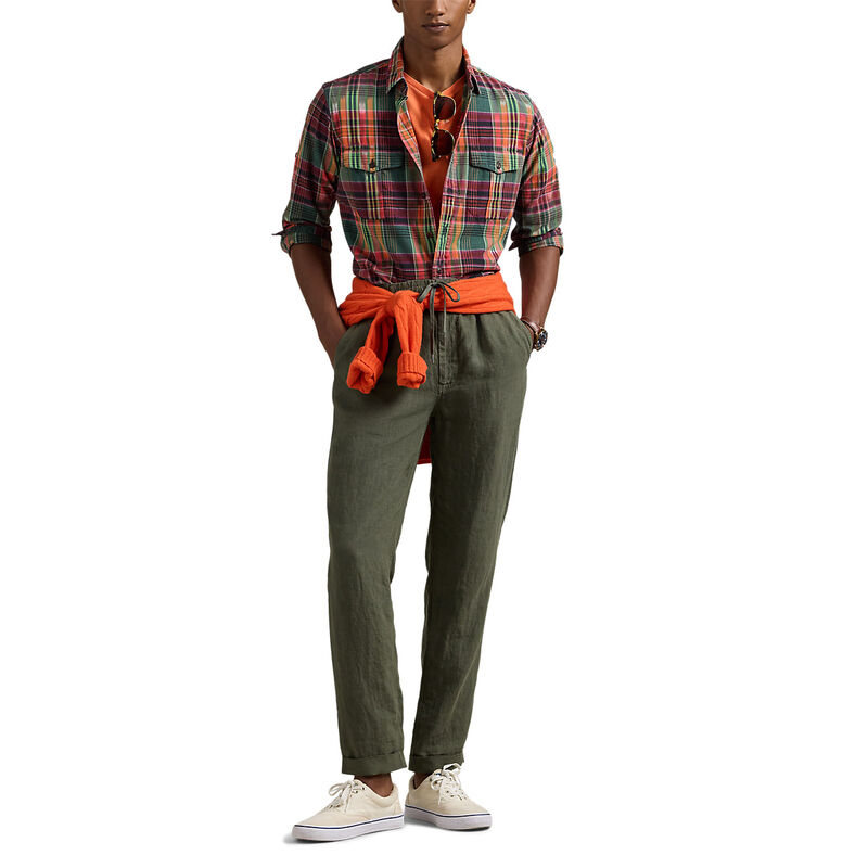 Polo Ralph Lauren Lateef Slim Tapered Fit Linen Pant image number 3